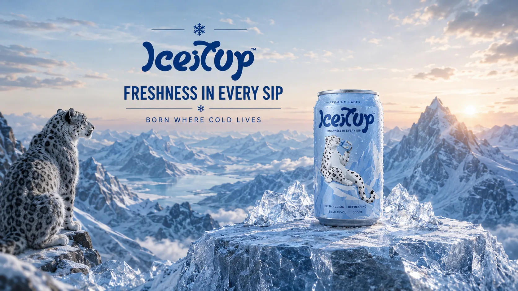 Iceitup — Packaging Design packaging & visual design mockup 14 by Raghav Chopra